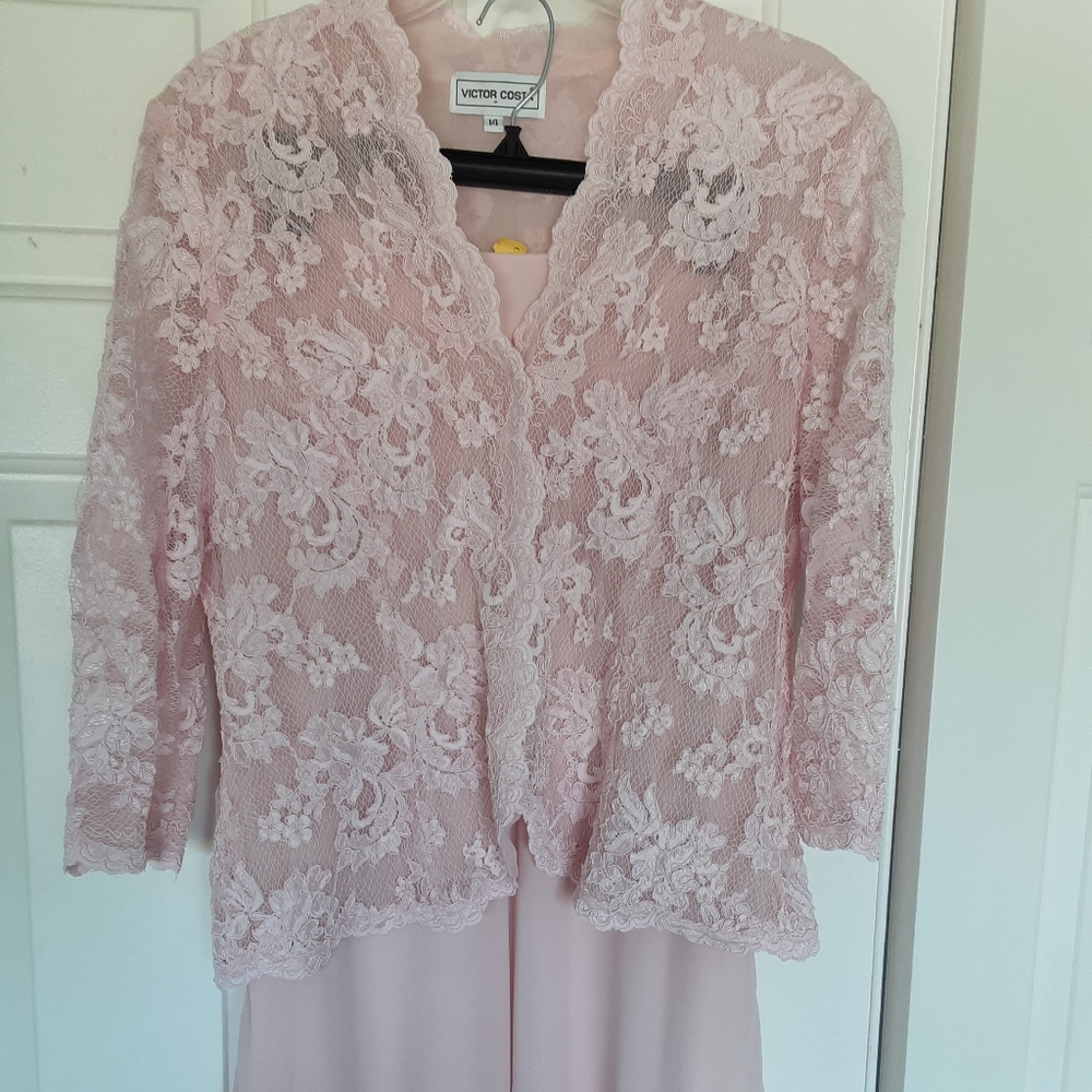 Ladies Cocktail Suit Victor Costa